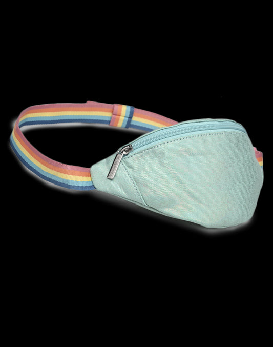 Sac banane Irisé Bleu