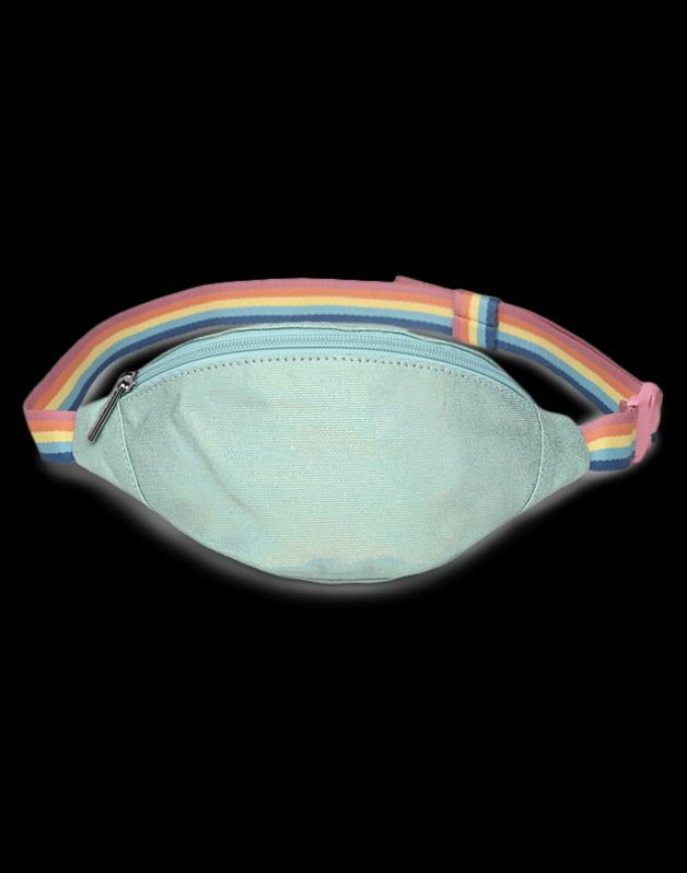 Sac banane Irisé Bleu