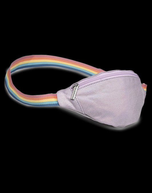 Sac banane Irisé Parme