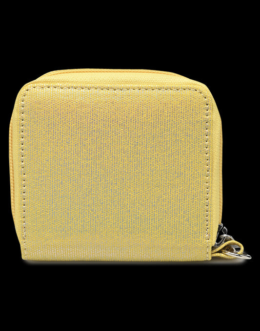 Porte-monnaie Irisé Jaune