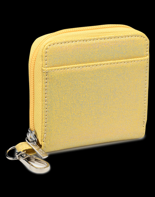Porte-monnaie Irisé Jaune