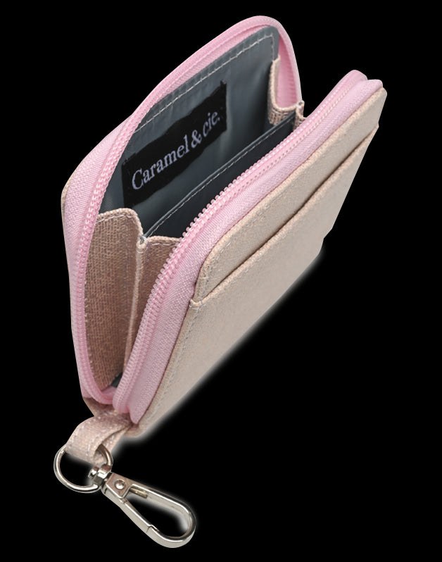Porte-monnaie Irisé Rose
