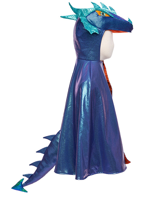 Iridescent dragon cape