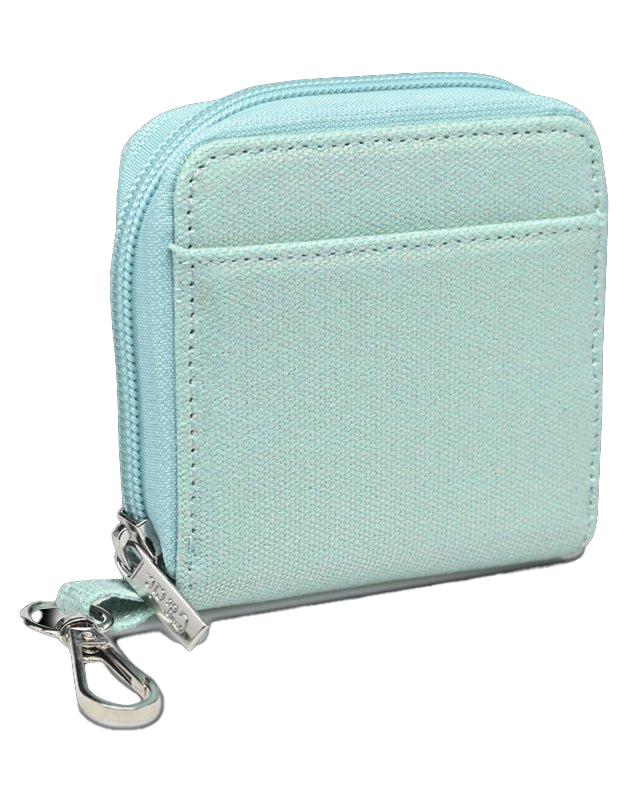 Porte-monnaie Irisé Bleu