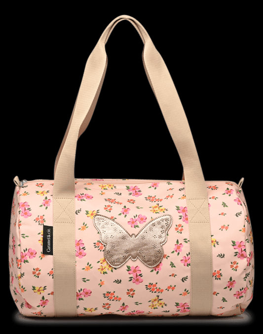 Sac polochon Liberty Butterfly rose