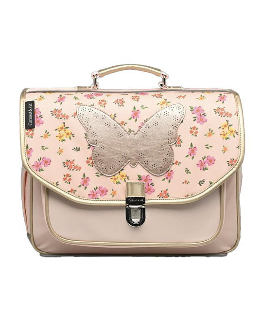 Cartable moyen Liberty Butterfly rose