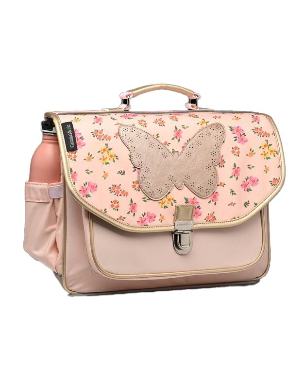 Cartable moyen Liberty Butterfly rose