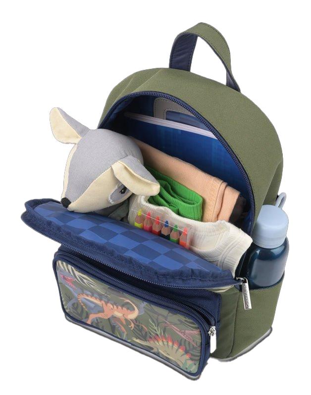 Petit sac à dos Jurassic rempli fournitures