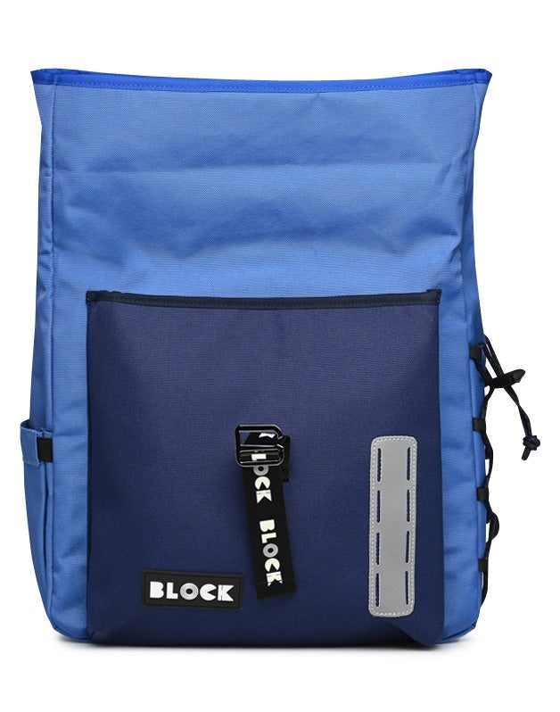 Sac Urban roll top Block Bleu