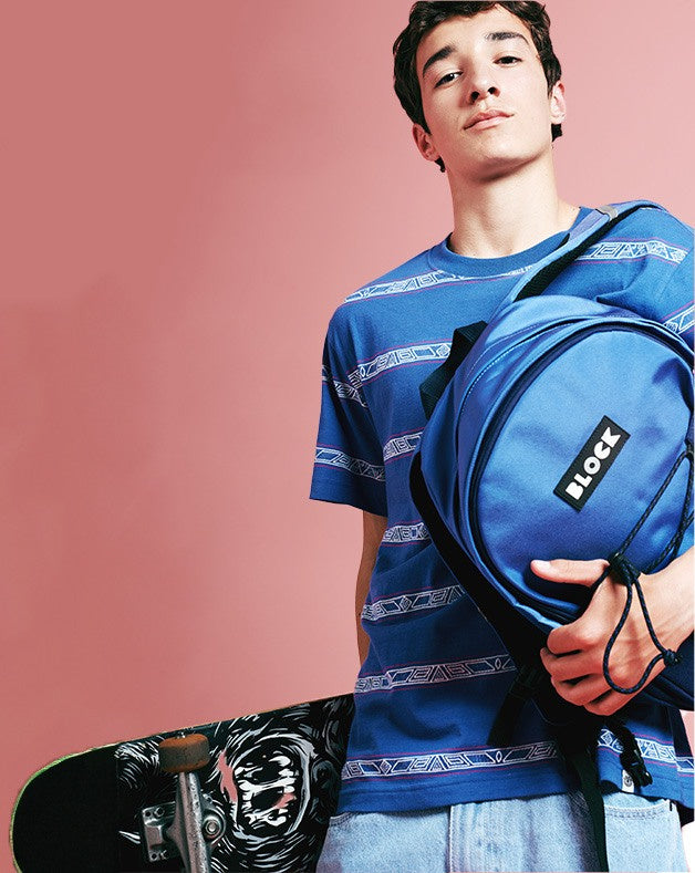 Parkour Backpack Block Bleu