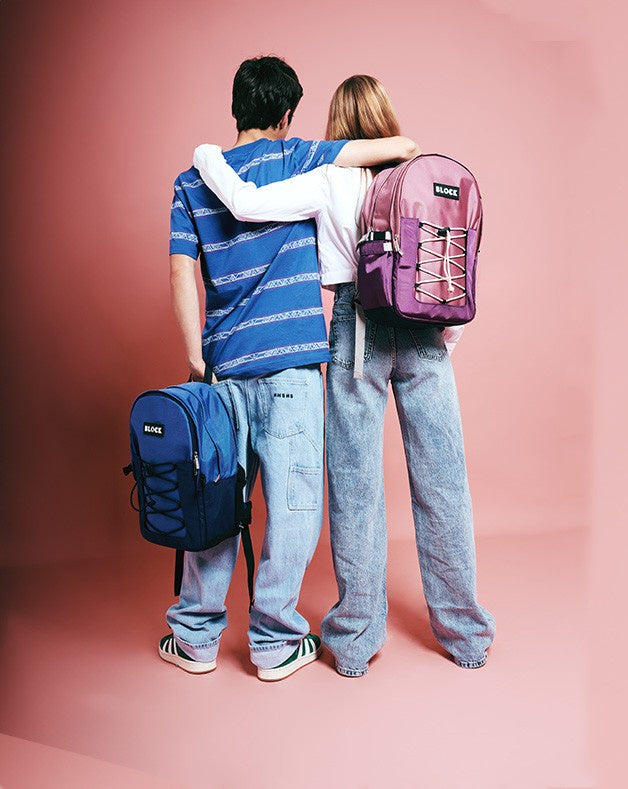 Parkour Backpack Block Bleu