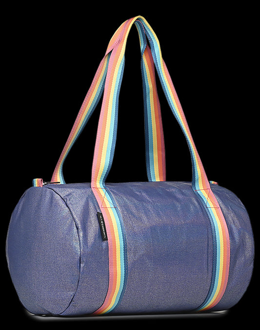 Sac Polochon Irisé Marine