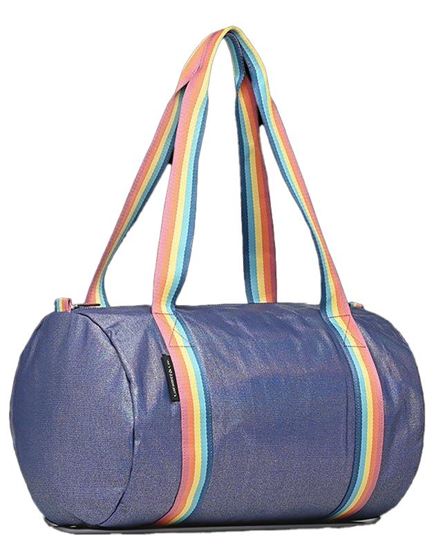 Sac Polochon Irisé Marine