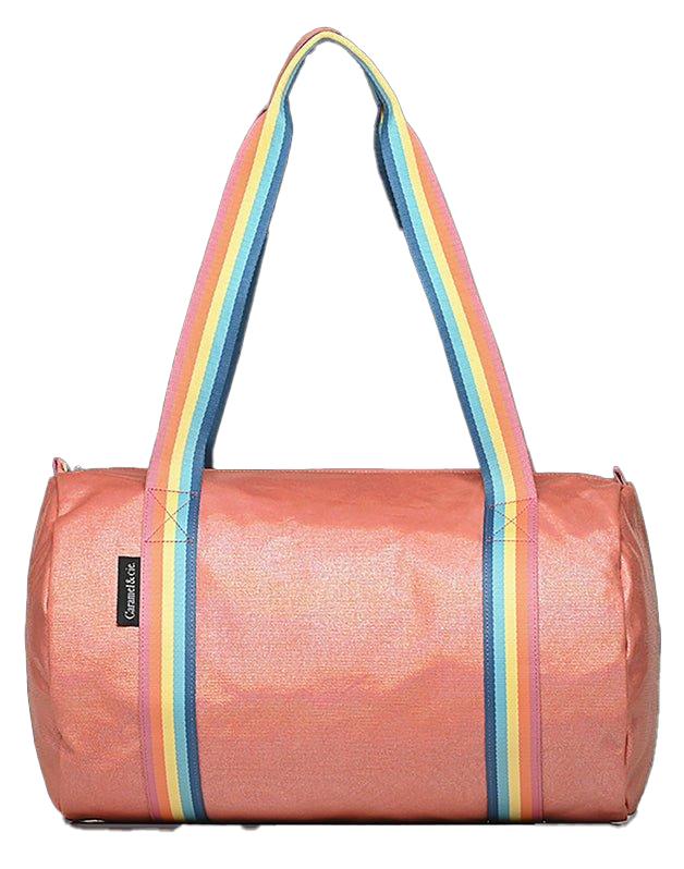 Sac Polochon Irisé Corail