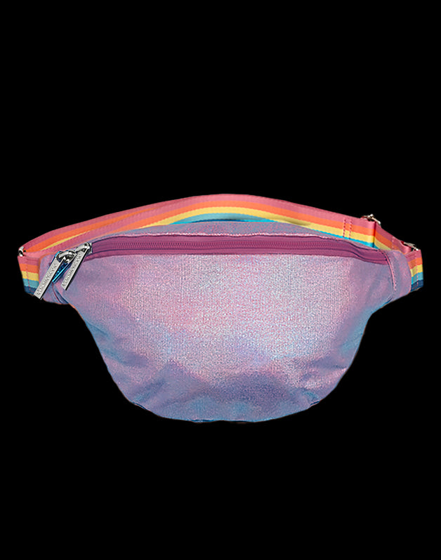 Sac banane femme Irisé violet