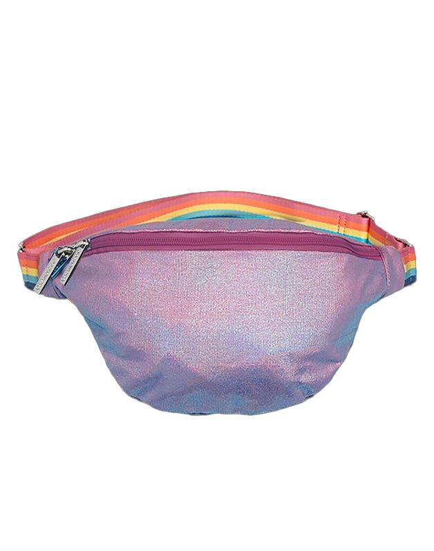 Sac banane femme Irisé violet
