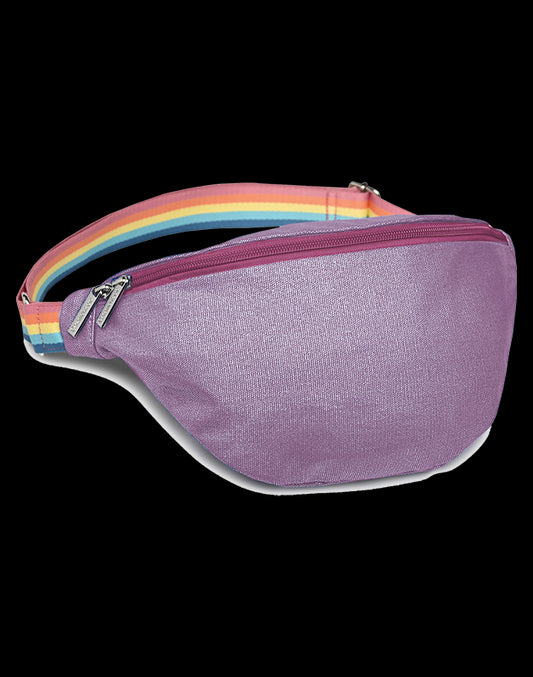 Sac banane femme Irisé violet