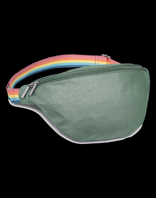 Sac banane femme Irisé vert