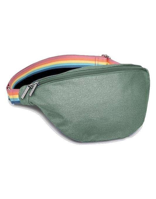 Sac banane femme Irisé vert