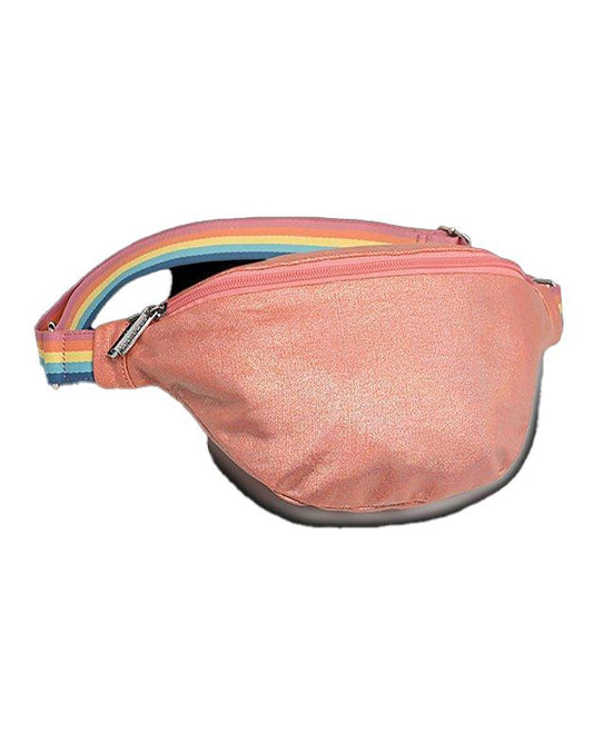 Sac banane femme Irisé Corail