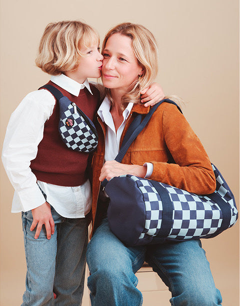 Kit Family Damier Marine