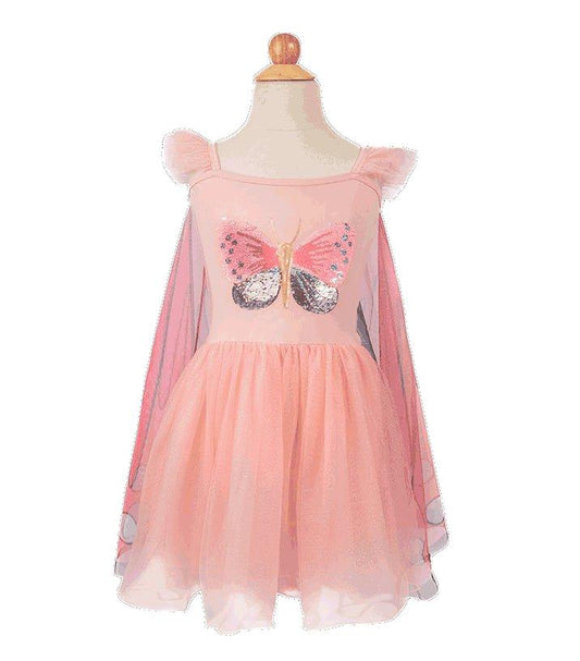 Robe Papillon Rose avec ailes