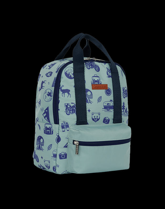 Petit Sac à dos Wild Trip bleu