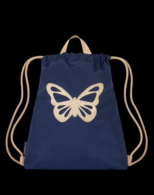 Sac de gymnastique Papillon bleu