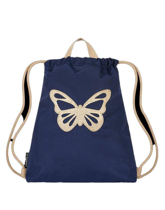 Sac de gymnastique Papillon bleu