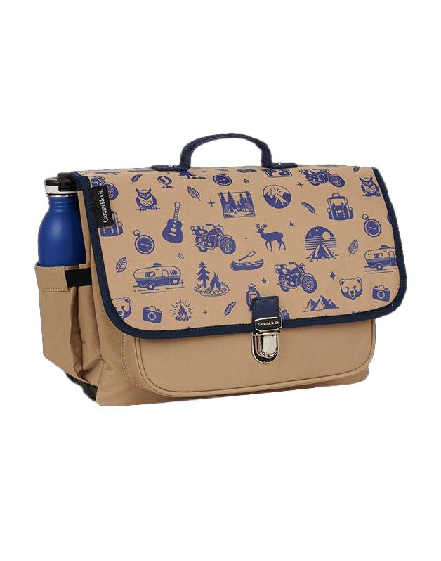 Cartable moyen Wild Trip Marron