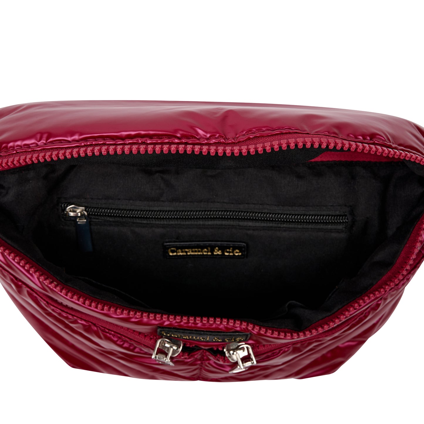 Sac Bandoulière Zippé Garnet