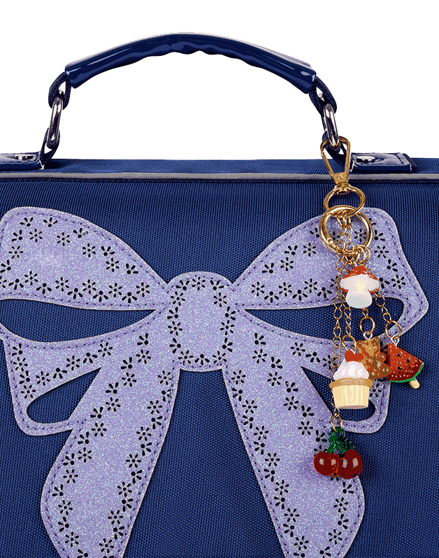 Charm cerise & cupcake