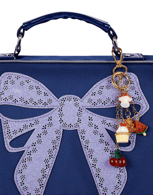 Charm cerise & cupcake