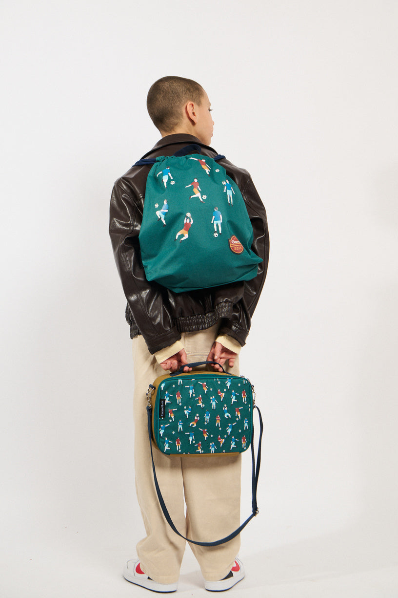 Sac de gym PLAYGROUND vert Caramel & Cie
