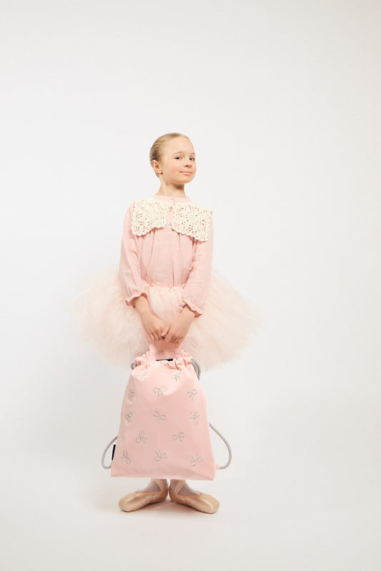 Sac de Gym Prima Ballerina Rose – Doux et Élégant Caramel & cie