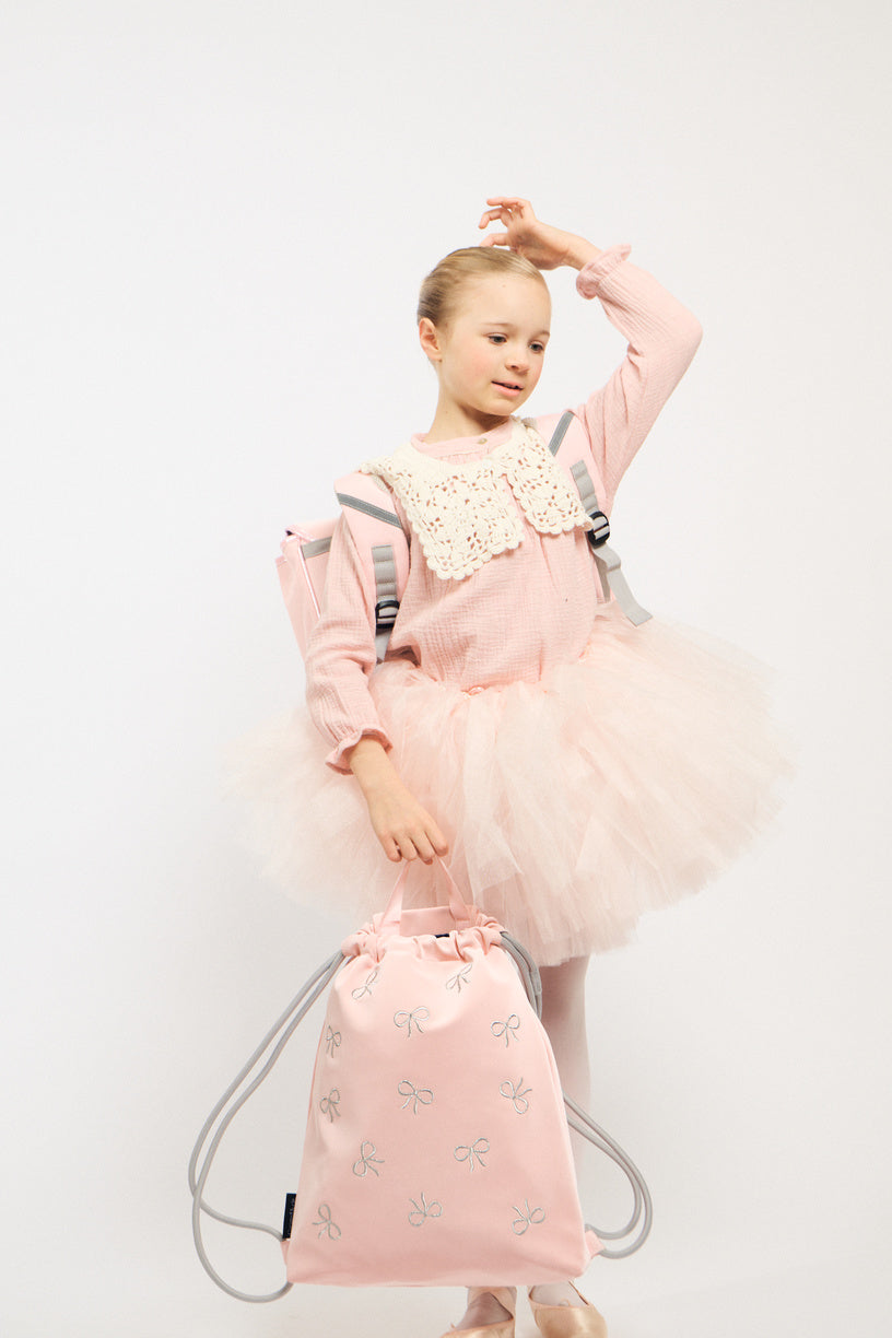 Sac de Gym Prima Ballerina Rose – Doux et Élégant Caramel & cie