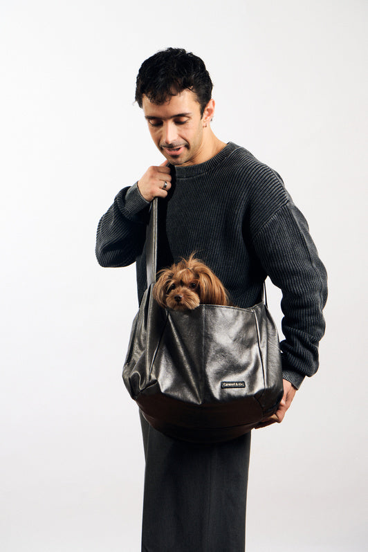 Sac de transport pour chiens et chats - Gris