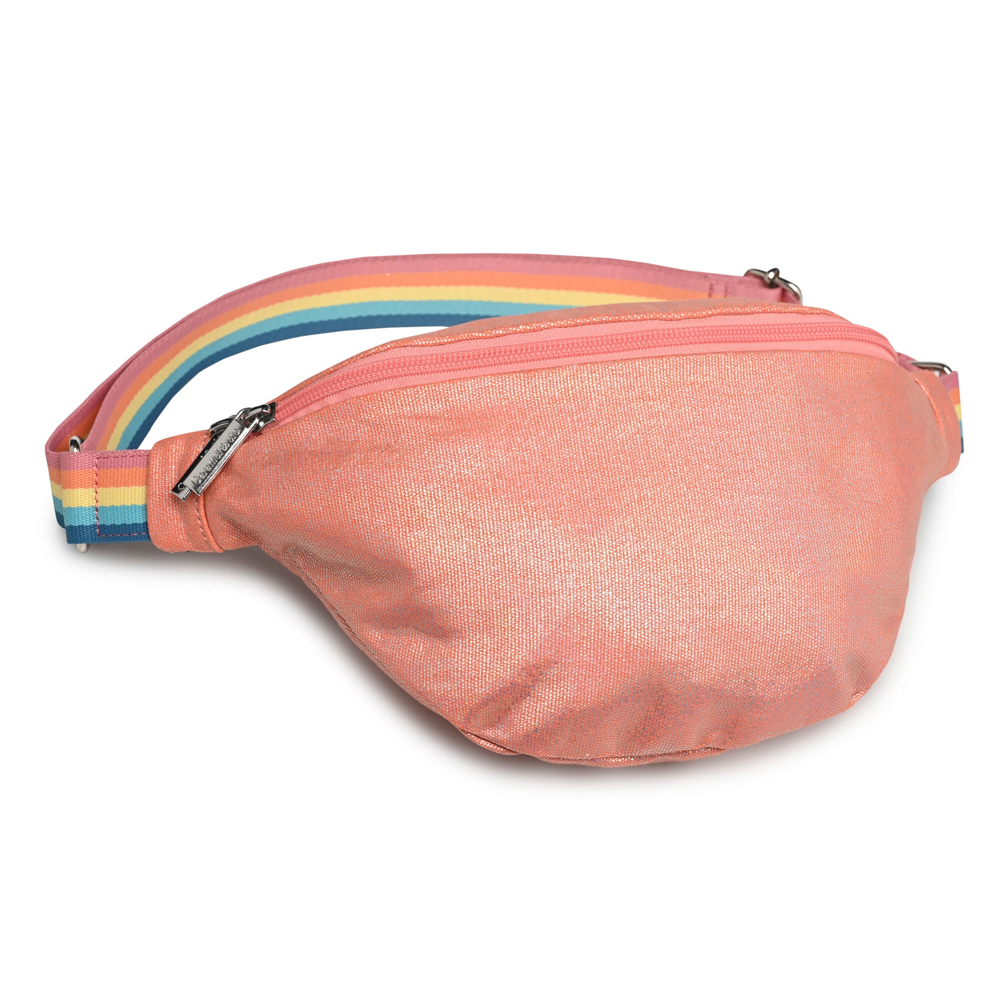 Sac banane femme Irisé Corail