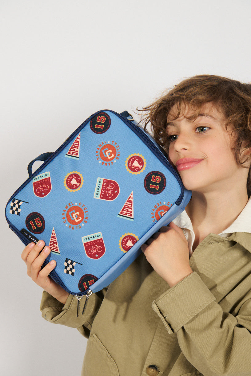 sac repas SPRINT CLUB bleu marine Caramel & Cie