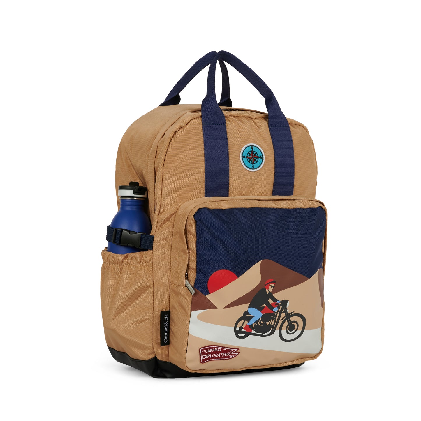 Moyen Sac à dos Rallye Explorer – Caramel cie - Main Image