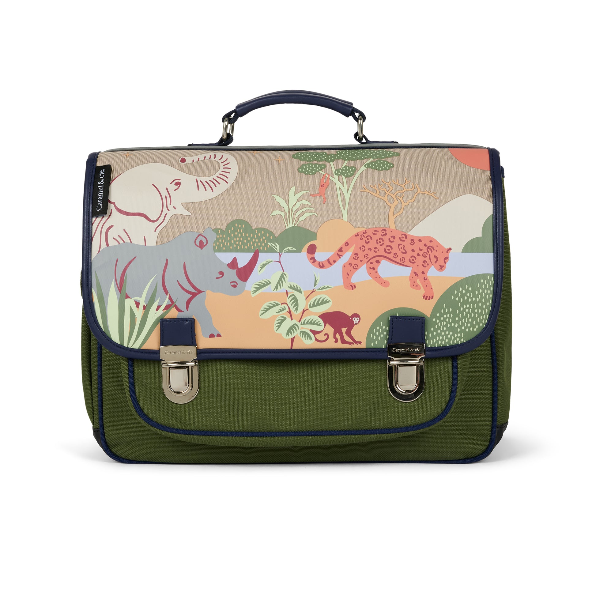 Cartable moyen Safari – Caramel cie