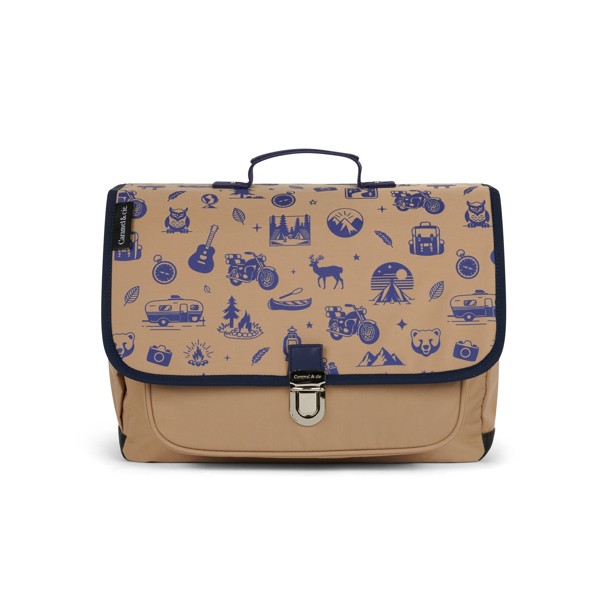 Cartable moyen Wild Trip Marron