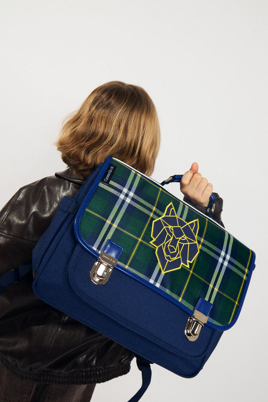 Cartable Wolf Clan Tartan – Audacieux et Iconique Caramel & cie