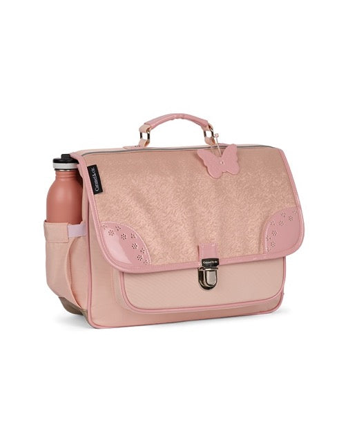 Cartable Pearl Blush Oxford Rose 38cm – Élégant et Raffiné Caramel & cie