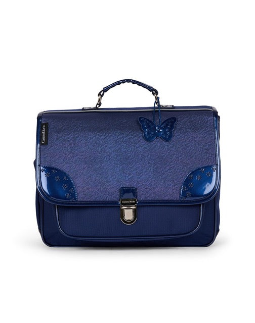 Cartable Navy Oxford Caramel & cie