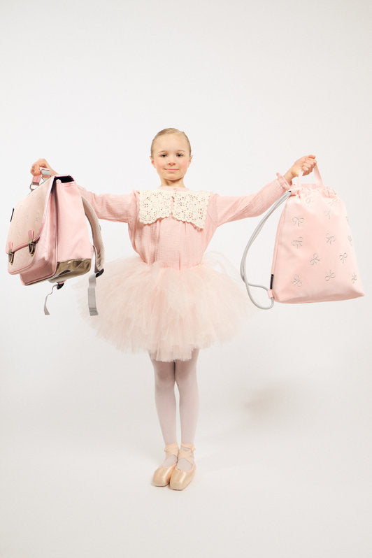 Cartable Prima Ballerina Rose – Élégance et Douceur Caramel & cie