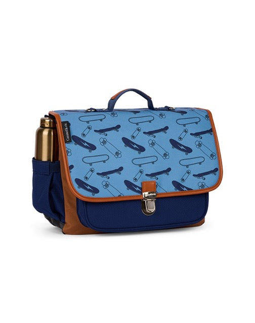 Cartable Blue Skates – Esprit Skate et Street Kid Caramel & cie