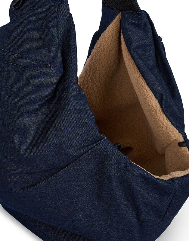 Sac de promenade pour votre animal de compagnie  - Denim bleu