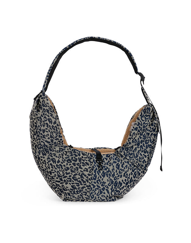 Sac de promenade pour votre animal de compagnie - Léopard gris