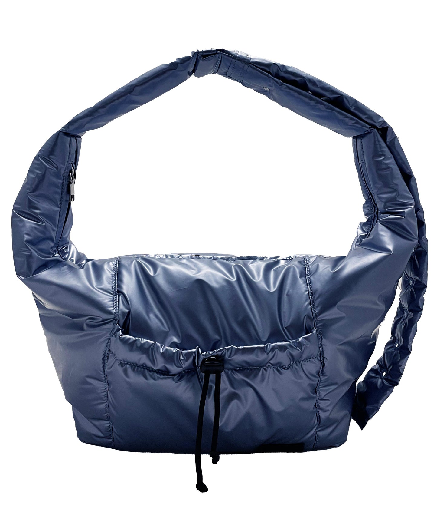 Grand sac besace bandoulière steel blue